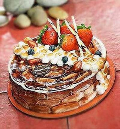 Shanghai_flowers Haagen Dazs Cakes for Shanghai